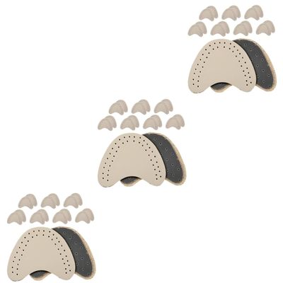 FRCOLOR 24pairs High-Heel Sole Pads for Women Forefoot Support Pads Sole Protectors for Shoes Cushioned Foot Inserts for High-Heel Shoes and Daily Comfort