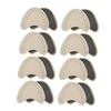 FRCOLOR 24pairs High-Heel Sole Pads for Women Forefoot Support Pads Sole Protectors for Shoes Cushioned Foot Inserts for High-Heel Shoes and Daily Comfort view 3