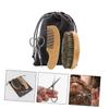 MAGICLULU Beard Styling Kit for Men 4pc Beard Care Tools Trimmer Brush Comb Gentle on Skin Beard Grooming Set view 4