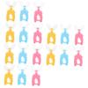 Beavorty 18pcs Adorable Boys and Girls U-Shaped Toothbrushes Tooth Cleaning Tools Boys and Girls Tooth Cleaners for Manual Oral Cleaning Brush Random Color view 1