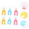 Beavorty 18pcs Adorable Boys and Girls U-Shaped Toothbrushes Tooth Cleaning Tools Boys and Girls Tooth Cleaners for Manual Oral Cleaning Brush Random Color view 4