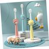 FRCOLOR 6pcs Portable Boys and Girls Toothbrush Boy Girl Manual Soft Bristle Household Travel Safe Teeth Brush for Daily Use Ergonomic Brushing view 2