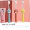 FRCOLOR 6pcs Portable Boys and Girls Toothbrush Boy Girl Manual Soft Bristle Household Travel Safe Teeth Brush for Daily Use Ergonomic Brushing view 3