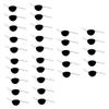minkissy 42pcs Pirate Felt Eye Elastic Amblyopia Lazy Single Eye for Pirate Theme Party Costume Photo Prop Reusable Patches for Boys and Girls for Halloween Party Favors view 1