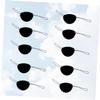 minkissy 42pcs Pirate Felt Eye Elastic Amblyopia Lazy Single Eye for Pirate Theme Party Costume Photo Prop Reusable Patches for Boys and Girls for Halloween Party Favors view 3