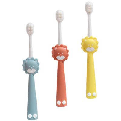 FRCOLOR 12pcs Portable Boys and Girls Toothbrush Manual Travel Childrens Brush Extra Soft Bristles Ergonomic Design for Boy Girl Teeth Cleaning