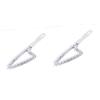 minkissy 2pcs Multipurpose Window Groove Cleaning Brush Shaped Kitchen Brush Gap for Home Practical for Cleaning Keyboard Corners and Crannies in Home Office view 1