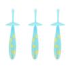 minkissy 3pcs Boys and Girls Toothbrushes Manual Non-Slip Tooth Brush for Boy Girl Soft Bristles Tooth Cleaner SkyBlue view 1