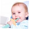 minkissy 2pcs Silicone Toothbrush for Boys and Girls Boy Girl Training Oral Care Soft Bristles Safe for Teething and Daily Use view 3