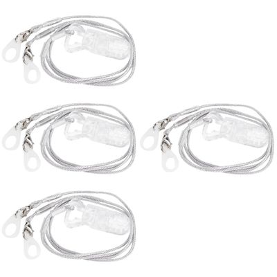 FOMIYES 4sets Hearing Aids Clip Lost Lanyard Bte Protector for Hearing Holder Hanging Rope for Elderly Use