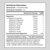 8 in 1 Magnesium Complex  Bisglycinate, Malate, Taurate, Gluconate, Lactate, Carbonate, Aspartate, and Oxide  1400mg Formula Providing 395mg of Elemental Magnesium  120 Capsules - Made in The UK view 2