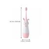 FOMIYES 3sets Boy Girl's Cartoon Sonic Vibration Electric Toothbrush for Boys and Girls Cartoon Design for Cleaning Suitable for Home and Travel Use view 3