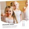 FOMIYES 4pcs Toothbrush Soft-bristled for Boy Girl Boy Girl Teeth Brushing at Home Travel view 2