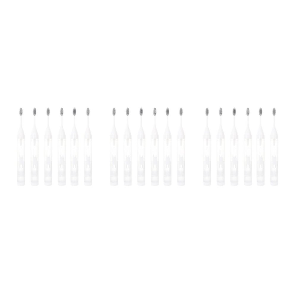 FOMIYES 3pcs Portable Travel Toothbrush Storage Holder Toothpaste Box Lightweight Folding Case for Travel Essentials for Airplane Hotel Use