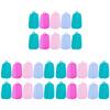 FOMIYES 30pcs Travel Toothbrush Holder Silicone Cap Protective Cover for Clean Storage Portable for Camping Random Color view 1