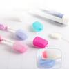 FOMIYES 30pcs Travel Toothbrush Holder Silicone Cap Protective Cover for Clean Storage Portable for Camping Random Color view 2