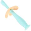 FOMIYES 2pcs Childs Toothbrush Boy Girl Toothbrush Silicone Bristles Safe Oral Care Brush Teething Pad Handle Easy to Clean view 1