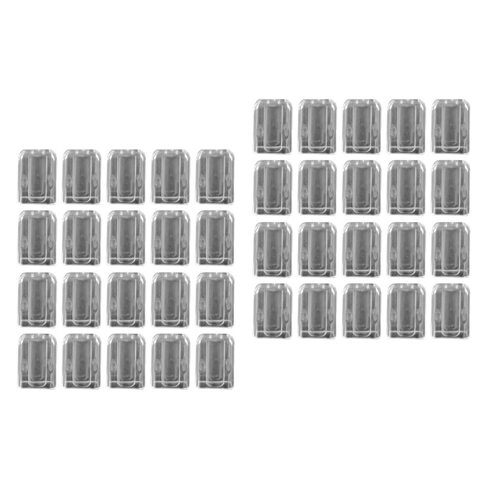 FOMIYES 40pcs Electric Toothbrush Head Cover Travel Brush Cover for Electric Toothbrush