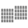 FOMIYES 40pcs Electric Toothbrush Head Cover Travel Brush Cover for Electric Toothbrush view 1