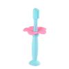 FOMIYES 4pcs Silicone Toothbrush Training Toothbrushes Protective Baffle for Boy Girl Boys and Girls Oral Care Bristles view 2