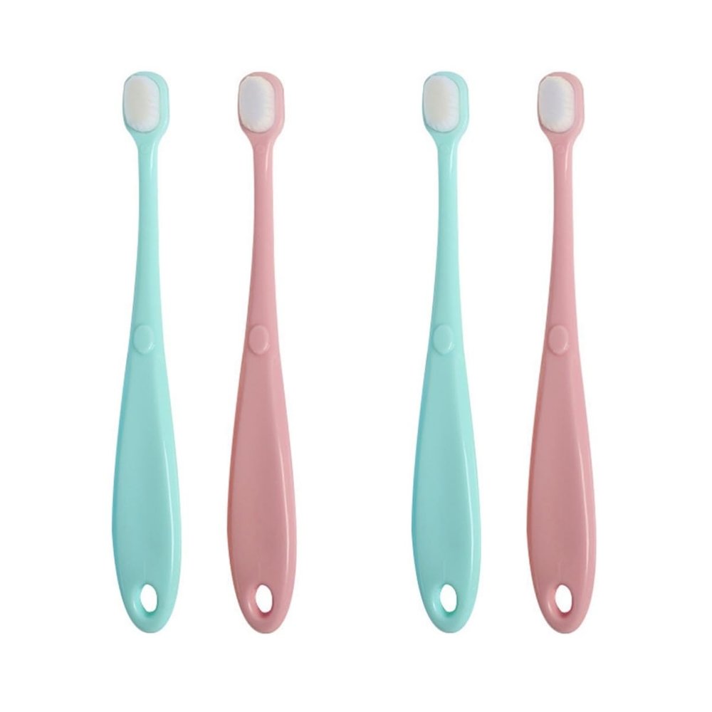 FOMIYES 4pcs Boys and Girls Toothbrush Material Boy Girl Toothbrush Hanging Easy to Clean Years