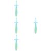 FOMIYES 4pcs Boys and Girls Toothbrush Oral Toothbrush Head for Boys and Girls Manual Brush Non-Slip Tooth Cleaning view 1