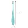 FOMIYES 6pcs Boy Girl Toothbrush Cleaner Boys and Girls Toothbrush Soft Bristles Material Wall Hanging Brush Heads view 2