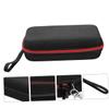 minkissy Eva Storage Bag for Non- Thermometer Shockproof Carrying Case with Red Zipper and Lanyard Portable Organizer for Home and Travel view 2