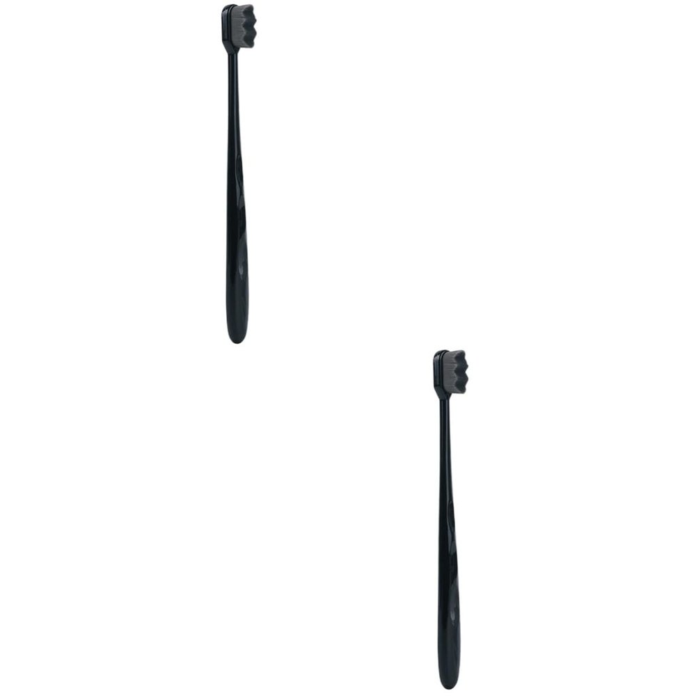 FOMIYES 2pcs Micro-Nano Bristle Toothbrushes for Oral Cleaning Material Soft Bristles Teeth Cleaning Tool for Daily Oral Care Routine