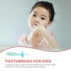 FOMIYES 2pcs Non-Slip Toothbrush for Boys and Girls Manual Boys and Girls Teeth Cleaner Soft Bristle Tooth Brush for Girl's Oral Care at Home Travel view 3