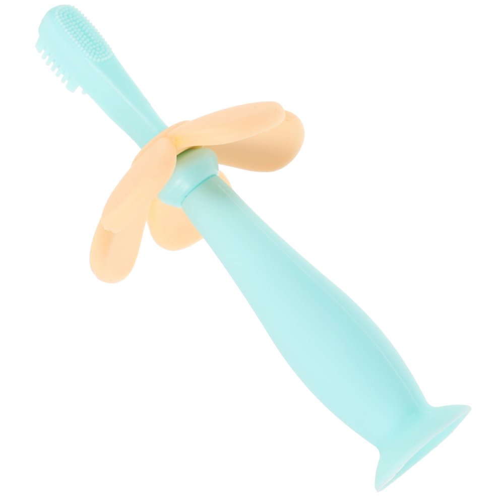 minkissy 3pcs Silicone Toothbrush Protective Baffle for Boy Girl Boys and Girls for Oral Care Training Featuring Soft Bristles Toothbrush Design