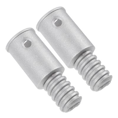 minkissy Extension Pole Adapter Threaded Handle Tips for Brooms Fit for Cleaning Tools Sturdy Metal Construction