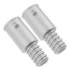 minkissy Extension Pole Adapter Threaded Handle Tips for Brooms Fit for Cleaning Tools Sturdy Metal Construction view 1