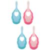 FOMIYES 4pcs Boys and Girls Toothbrush Soft Bristle Manual Travel Toothbrushes for Toddlers Boy Girl Daily Use Accessory view 1
