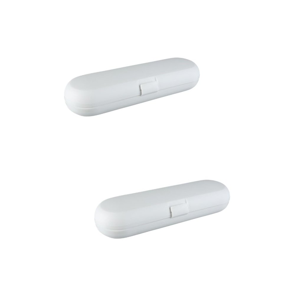 minkissy 2pcs Travel Toiletries Electric Toothbrush Holder Case for Boys and Girls Portable Toothbrush Box Cover for Camping