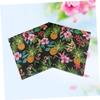 minkissy 40pcs Floral Tea Party Napkins Napkins Printing Beautiful Napkins Flower Napkins view 2