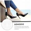 MAGICLULU 5pairs Slip Foot Pad of High Heel Insoles Gel Cushions Thicken Shoes Pad Slip Insoles view 4