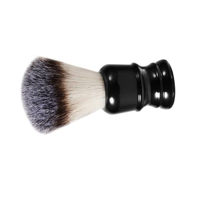 MAGICLULU Portable Beard Brush Resin Handle and Nylon Bristles for Men for Daily Beard Cleaning and Styling Simple and Grooming Tool