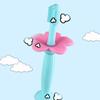 FOMIYES 6pcs Silicone Toothbrush for Boys and Girls Boy Girl Training Brush Baffle Soft Bristles Oral Care Brush view 4