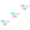 minkissy 9pcs Boy Girl Oral Care Brush Reusable Massager Toothbrush Soft Bristles Boy Girl Oral Care Dual-Sided Tongue Cleaning Newborn Brush Heads view 1