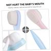 Ipetboom 2pcs Boy Girl Soft Toothbrush Boys and Girls Toothbrushes Teething Brush Safe for Toddlers view 3