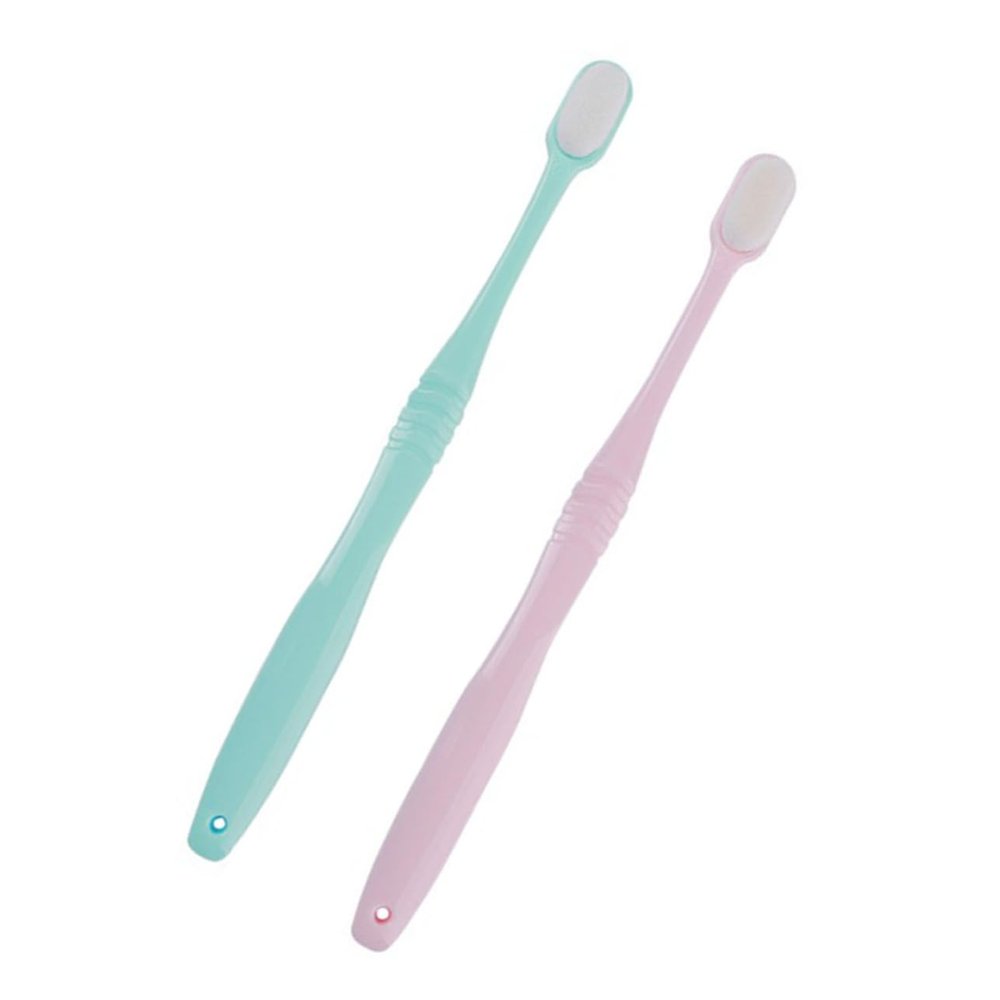 Ipetboom 2pcs Micro-Nano Toothbrushes Extra Soft Bristles for Gum Care Portable Design for Travel and Daily Use Suitable for Family Members