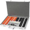 CHIPEL 266PCS Trial Lens Plastic Optical Trial Lens Set Optometry Lens Optometry Box Trial Lens Equipment Eye Protection Accessories Ophthalmic Trial Case Lenses with Aluminum Storage Box view 1