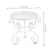 POPETPOP Iron Plant Stand Flowerpot Stand for Succulent Garden Plant Supports Indoor Iron Holder Indoor view 4