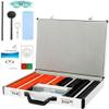 CHIPEL 266PCS Optical Trial Lens Set Trial Lens Plastic Optometry Lens Optometry Box Trial Lens Equipment Eye Protection Accessories Ophthalmic Trial Case Lenses with Aluminum Password Box view 1