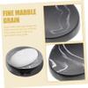 Amosfun Decorative Storage Box Soap Tray Nordic Style Resin Marble Pattern Soap Dish Strong Load-Bearing Drainage Design for Bathroom Vanity Sink Shower view 2
