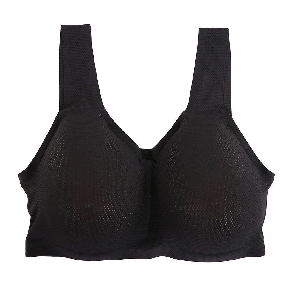TUBETOP Elevate Your Style Realistic Fake Breast Form Specially Designed Fake Boobs for Crossdressers Transgender Individuals Black-1000g