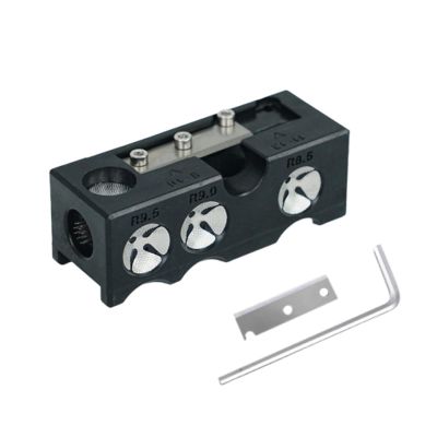 Wizoowip Billiard Cue Tip Repair Tool Pool Maintenance Sure Here's A Product Title for Listing Snooker Portable 11-in-1 Multifunction Stick Scuffer Shaper Black