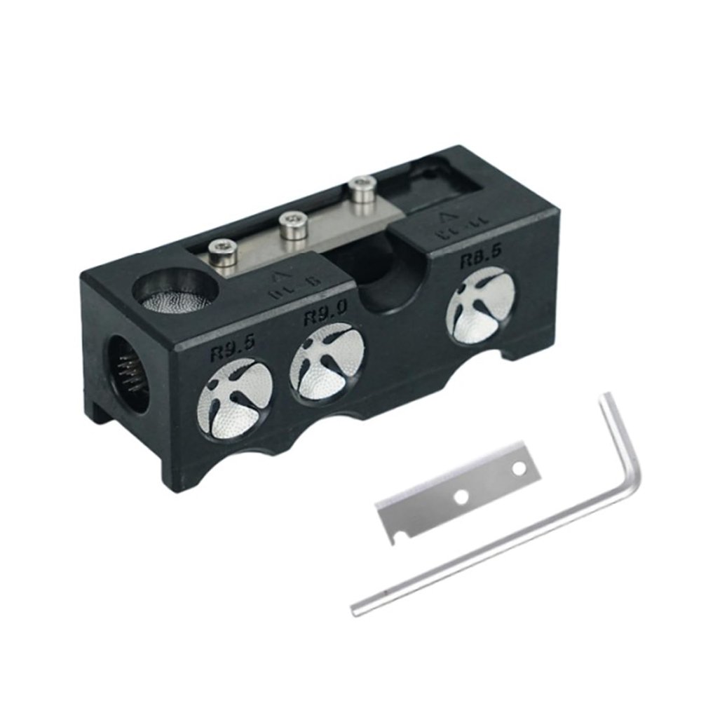 Wizoowip Billiard Cue Tip Repair Tool Pool Maintenance Sure Here's A Product Title for Listing Snooker Portable 11-in-1 Multifunction Stick Scuffer Shaper Black