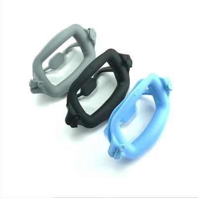 3Pcs Dental Oral Cheek Retractor Thermoplastic Rubber Mouth Opener for Tteeth Whitening Procedures (Black)